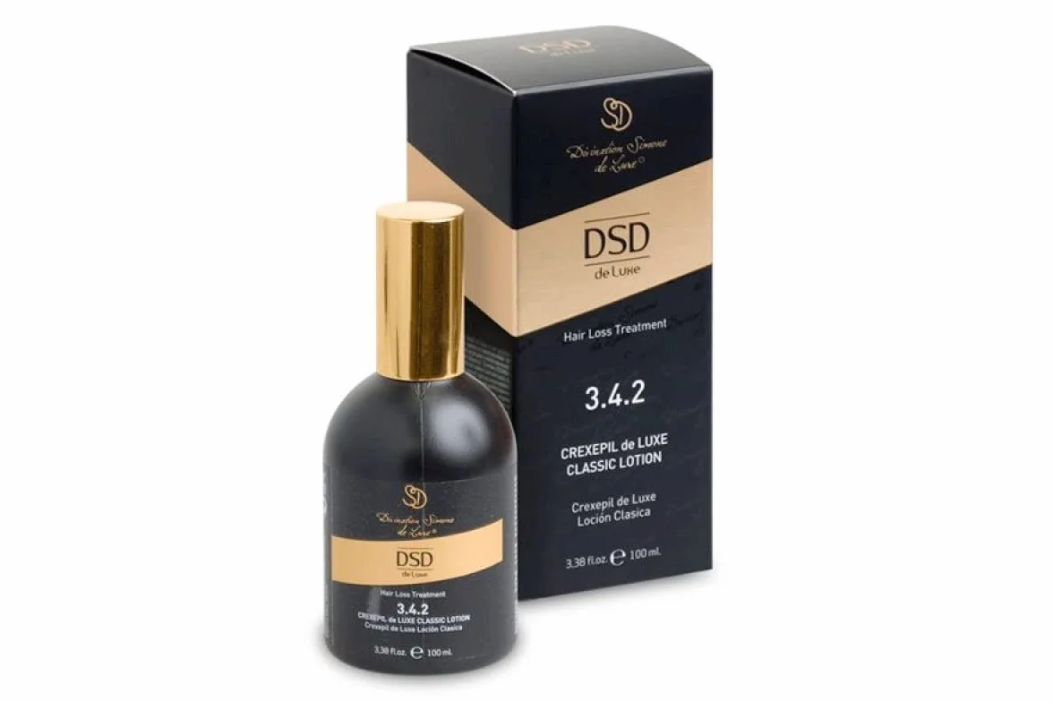 DSD 3.4.2 CREXEPIL DE LUXE CLASSIC 100 ml Lotion Capillaire qui Prendra Soin de la Densité de vos Cheveux et ne Vous Permettra pas de Perdre un Seul Cheveu Contient un Puissant Complexe Kegaba