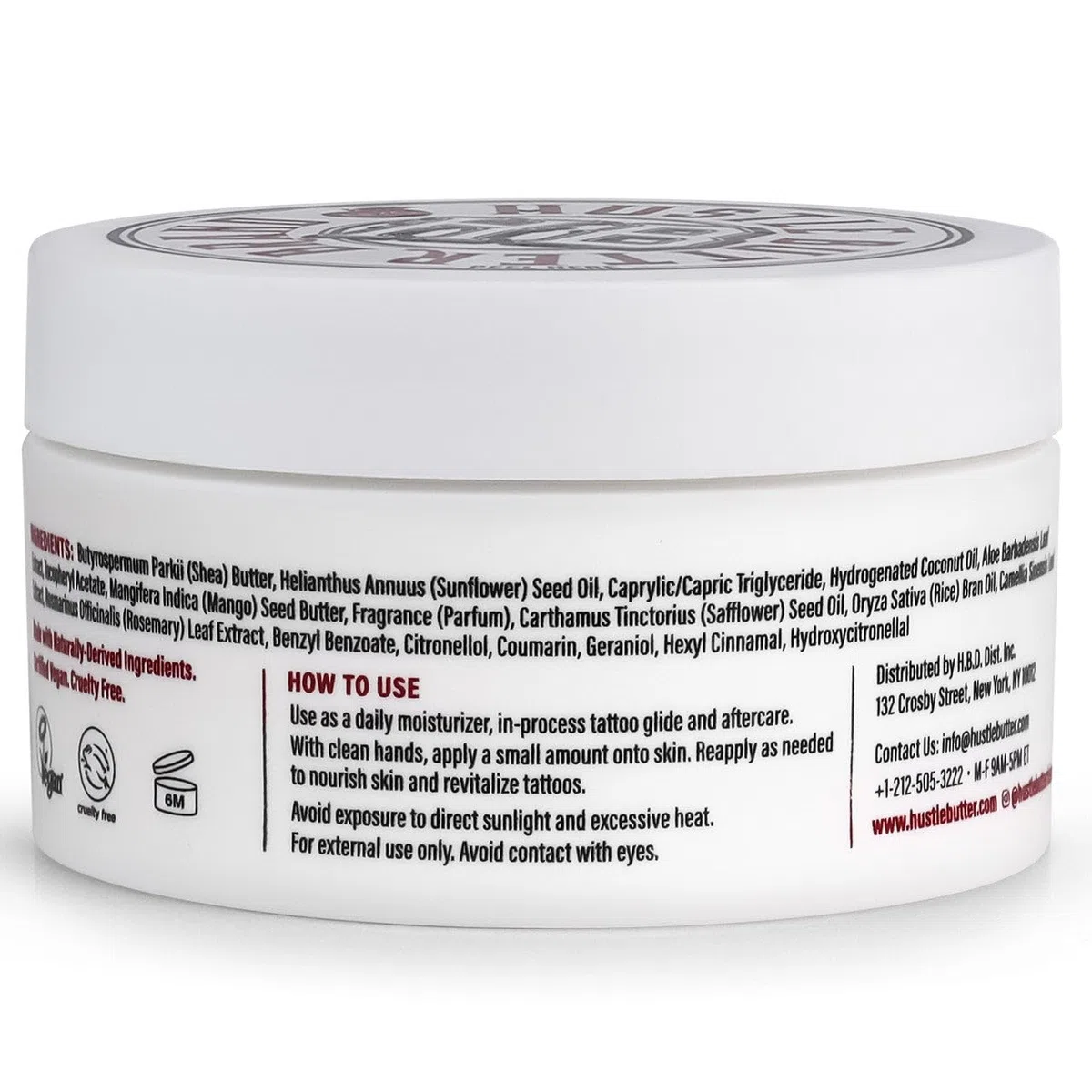 Lot de 2 pots de beurre pour tatouage Hustle Butter Deluxe - 150 g)