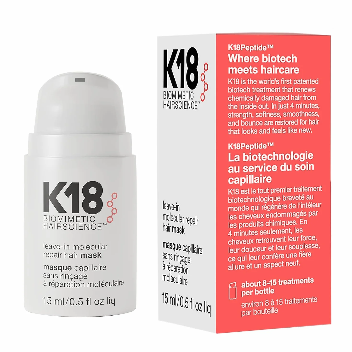 K18 Leave-In Molecular Repair Hair Mask
