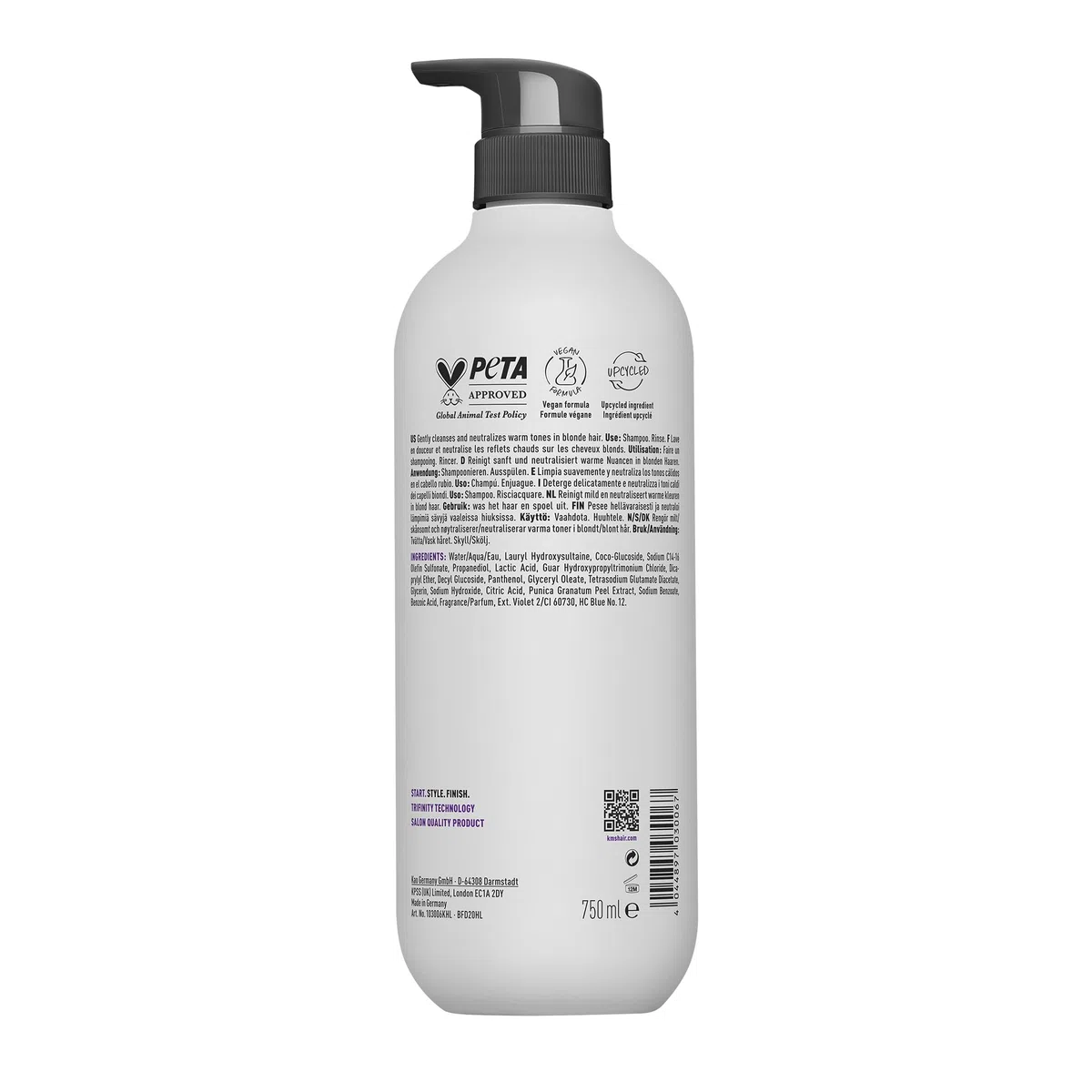 Color Vitality Blonde Conditioner by KMS for Unisex - 25.3 oz Conditioner