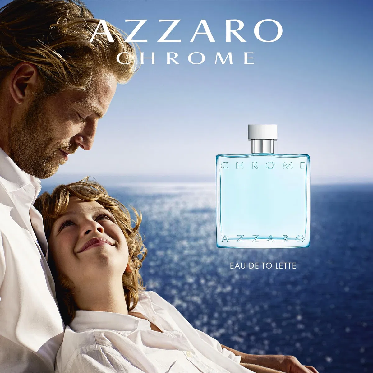 Azzaro Chrome Eau de Toilette - Parfum Frais et Aquatique - Parfum Pour Hommes Pour Porter au Quotidien - Longue Tenue - Parfum de Luxe Pour Homme