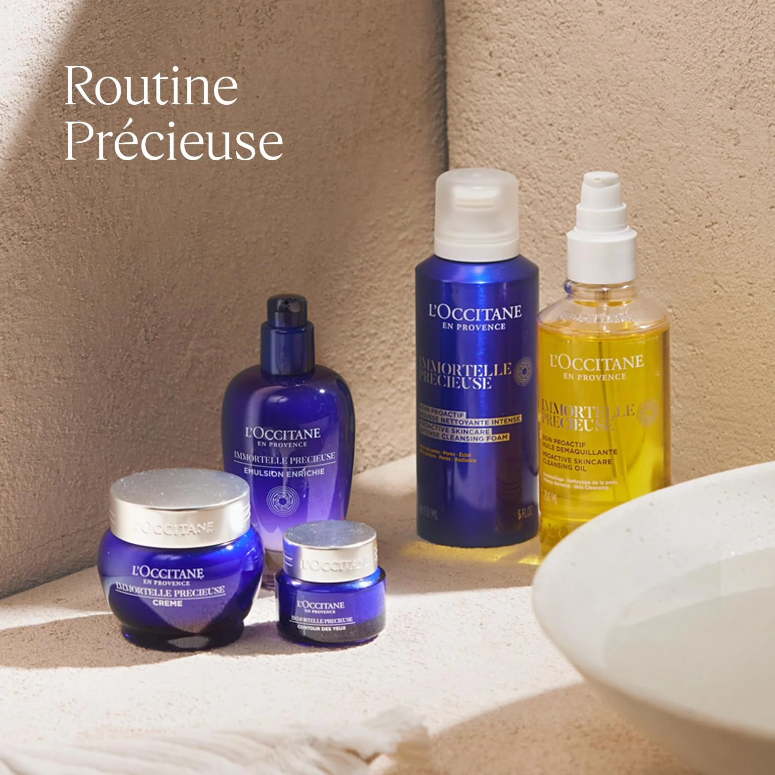 L'OCCITANE Mousse Nettoyante Immortelle Précieuse 150 ml