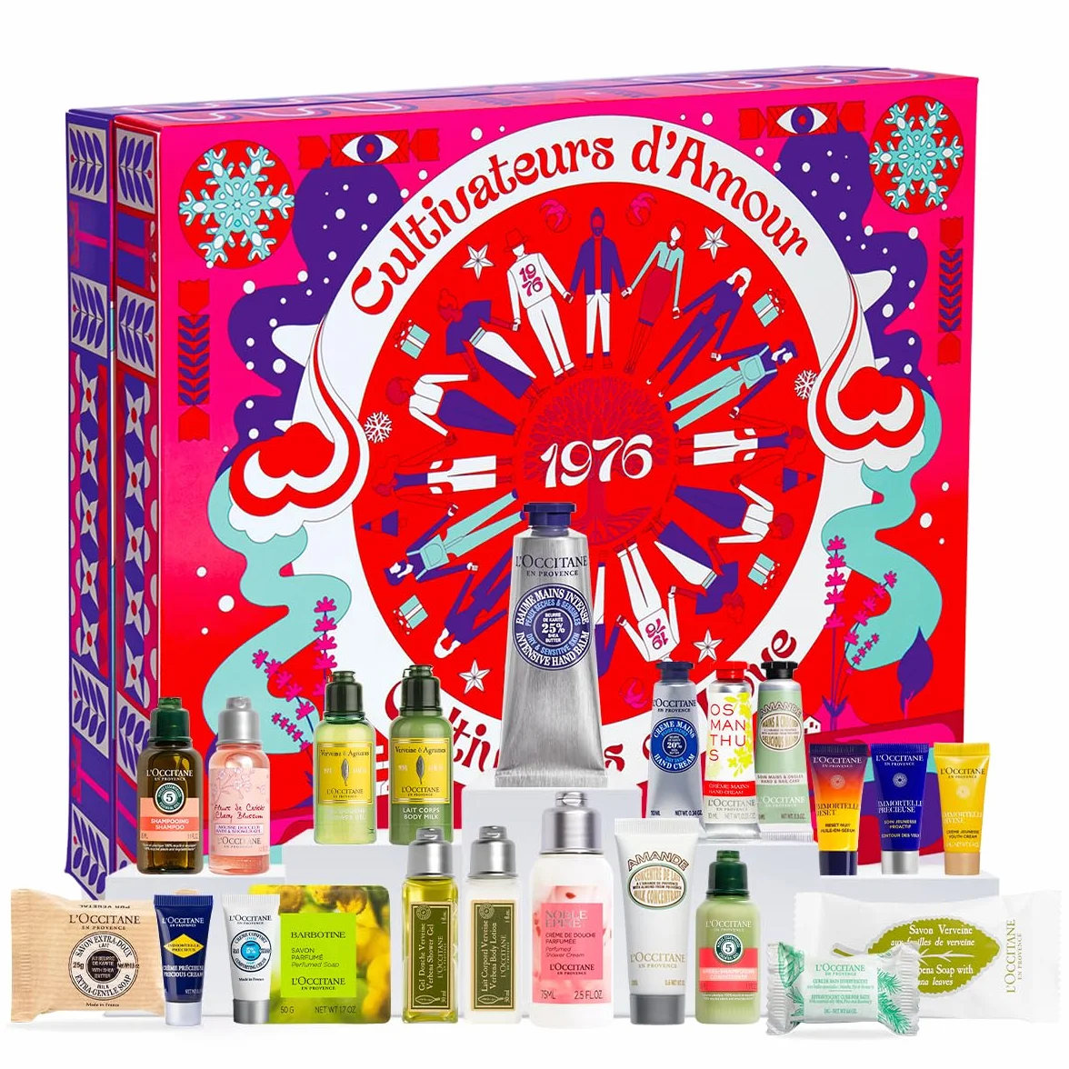 L'OCCITANE Calendrier de l'Avent Cultivateurs d'Amour Fabriqué en France