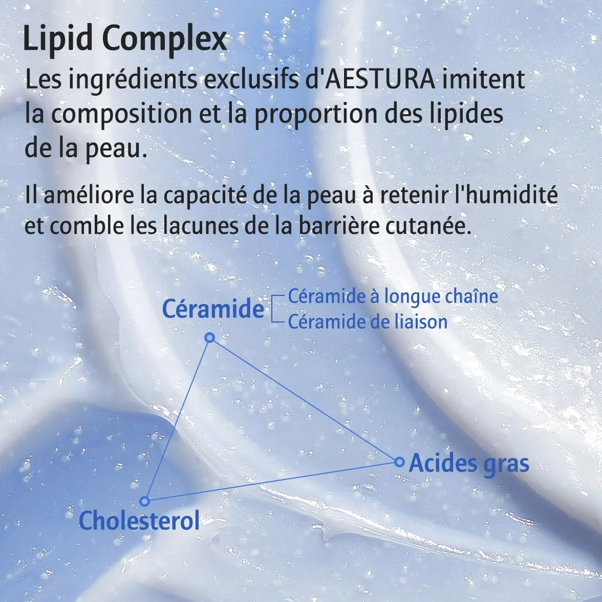 AESTURA ATOBARRIER365 CREME Hydratant 80mL Céramide Peaux Sèches Sensibles