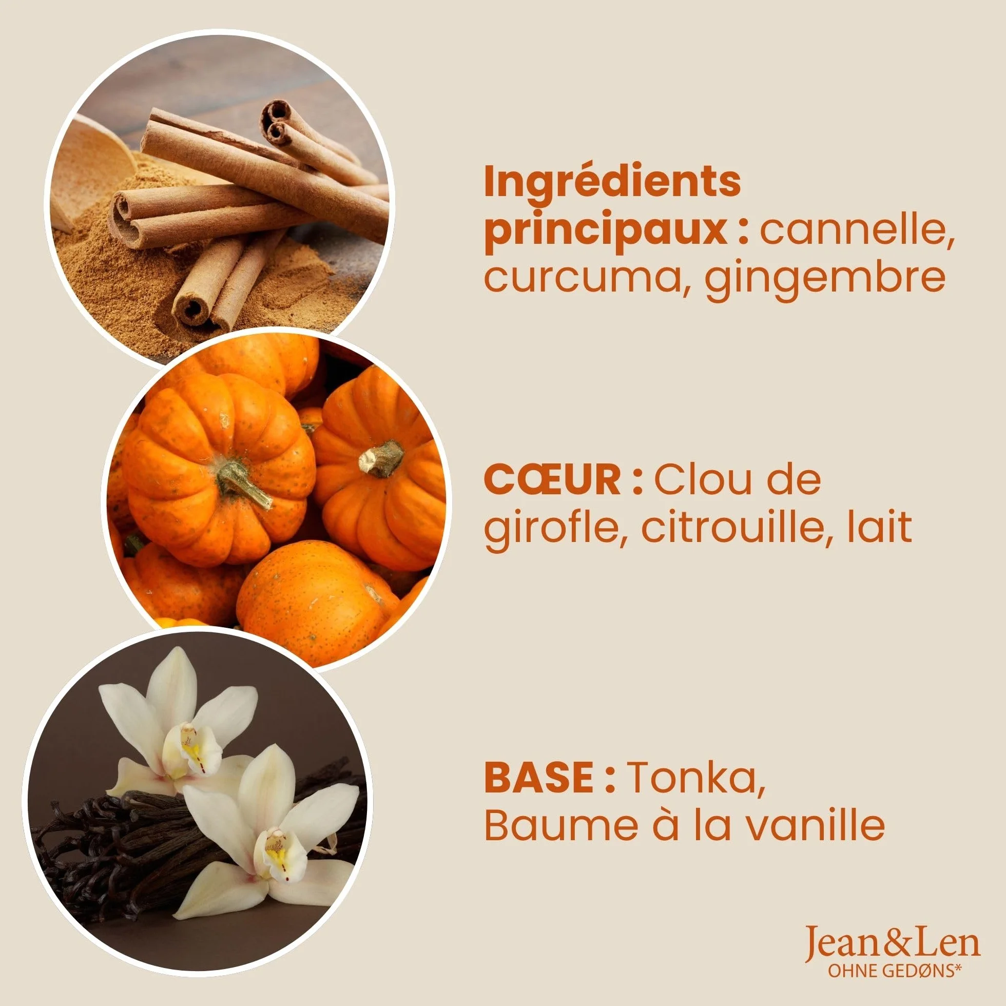 Jean & Len Parfum capillaire You're My Cutie Chai 105 ml nourrissant acides aminés panthénol végane