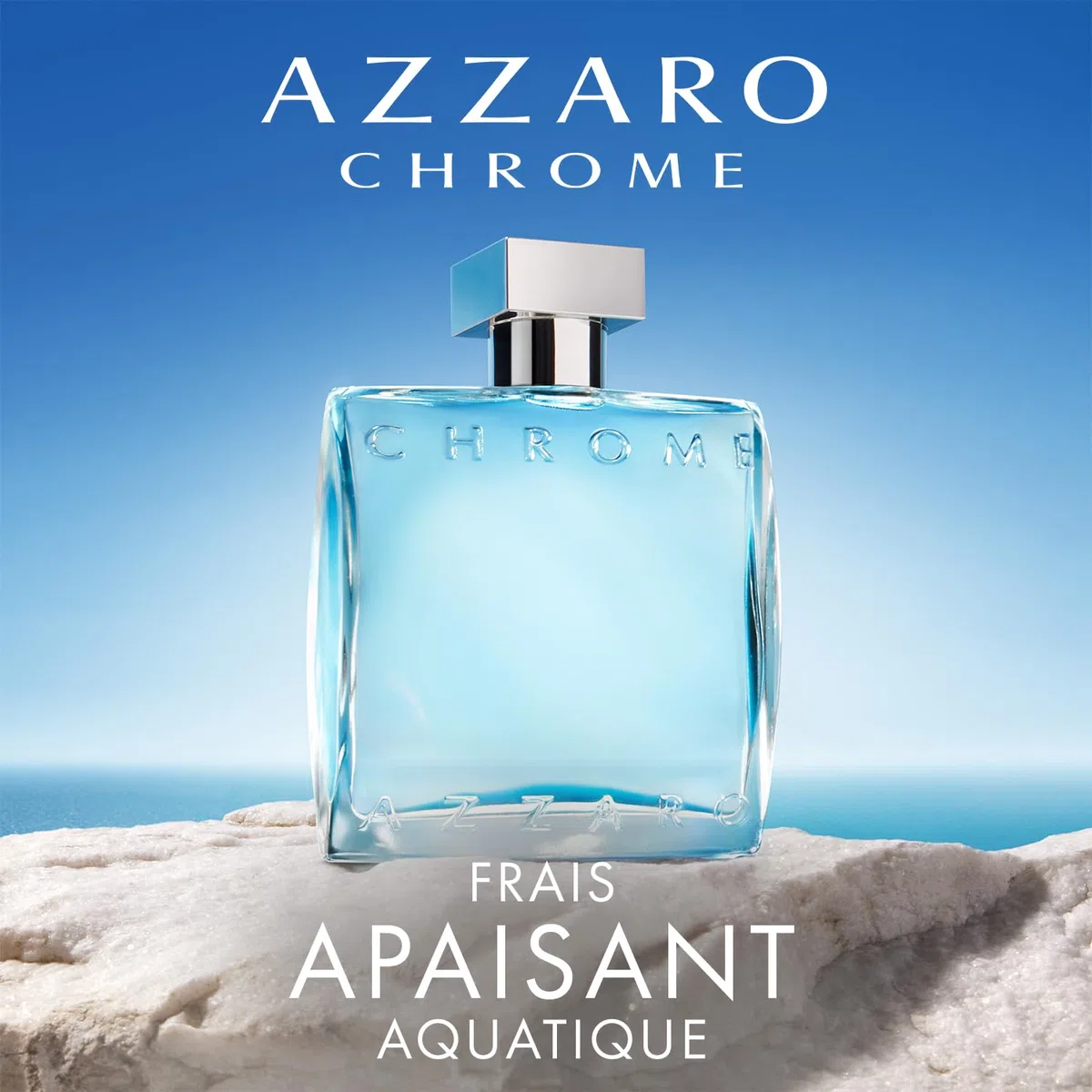 Azzaro Chrome Eau de Toilette - Parfum Frais et Aquatique - Parfum Pour Hommes Pour Porter au Quotidien - Longue Tenue - Parfum de Luxe Pour Homme