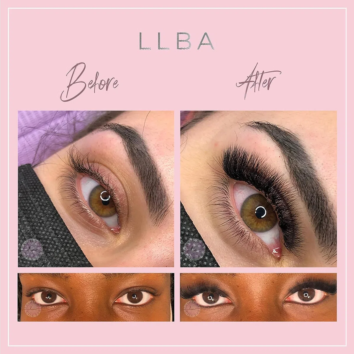 LLBA Promade Mixte, Bouquet Pré-fait Volume à La Main, Multi-Sélections de 5D à 12D, Courbes C CC D, Épaisseur 0.03~0.1 mm, 9-18mm Longueur, Longue tenue, Application Facile (8D-0.05 CC, 11-12-13mm)