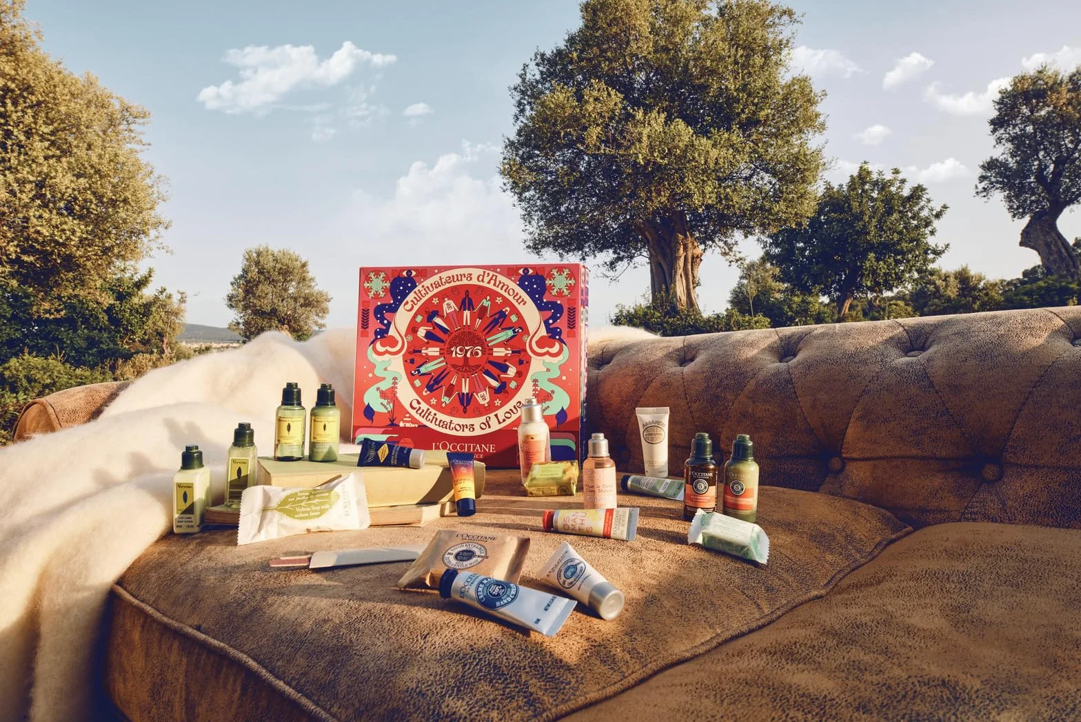 L'OCCITANE Calendrier de l'Avent Cultivateurs d'Amour Fabriqué en France
