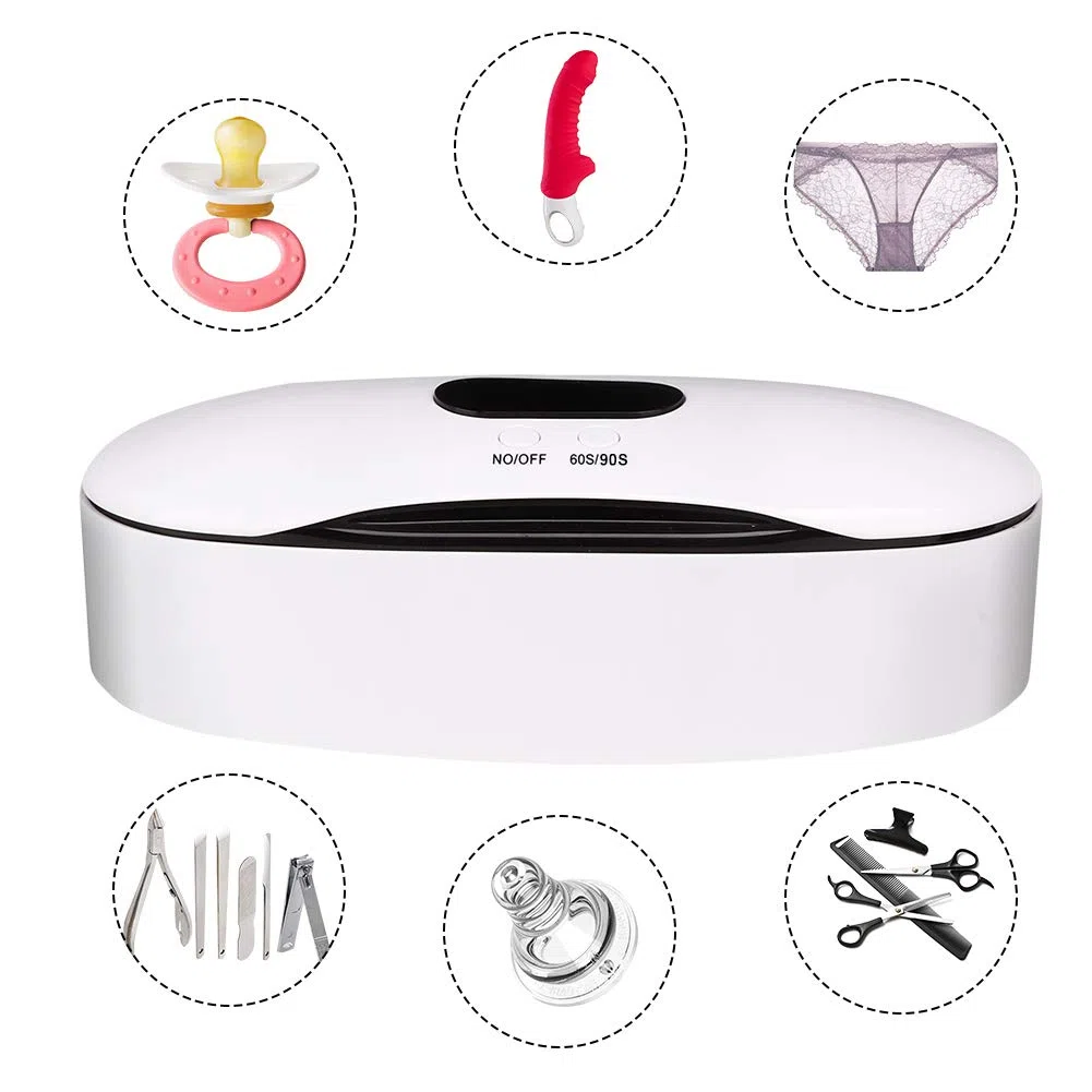 Stérilisateur UV pour Instruments, Boîte de Désinfection UV, Dispositif de Désinfection UV LED, Dispositif de Désinfection pour Outils de Manucure, pour Salon de Manucure (cable