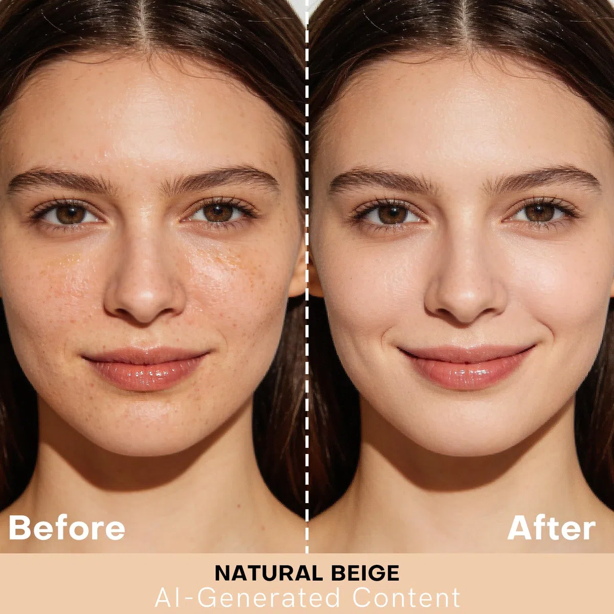 bayfree Glow Skin Tinted Moisturizer, Skin Tint Hydratante Teintée Légère Longue Tenue, Fini Transparent et Aérien, Alliant Maquillage et Soins de la Peau, Naturel et Modulable