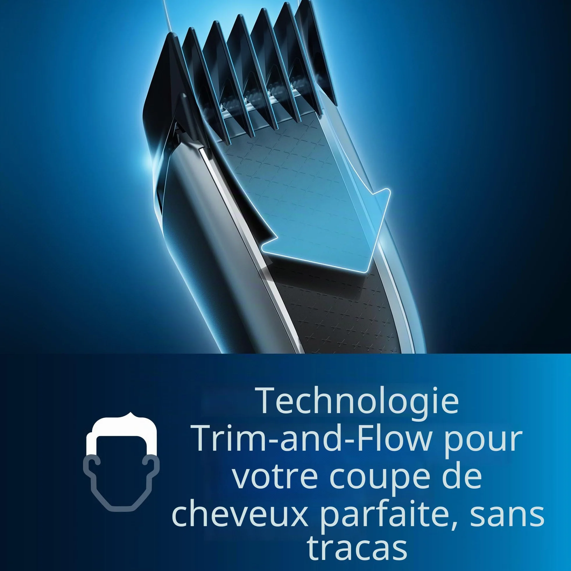 Philips Série 7000 Tondeuse multi-usage lavable HC7650/15