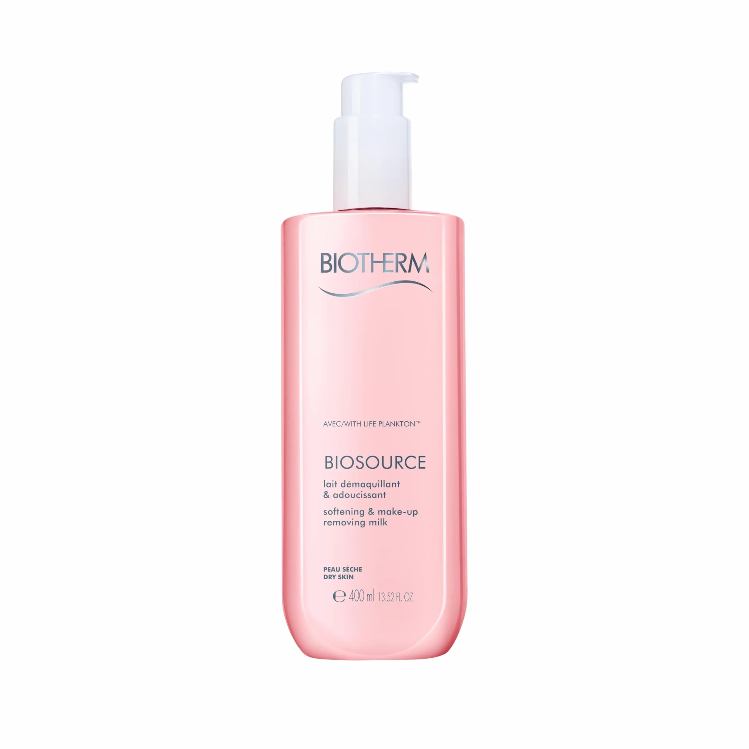 Biotherm Biosource Lait Démaquillant 400 ml pour Peaux Normales à Sèches