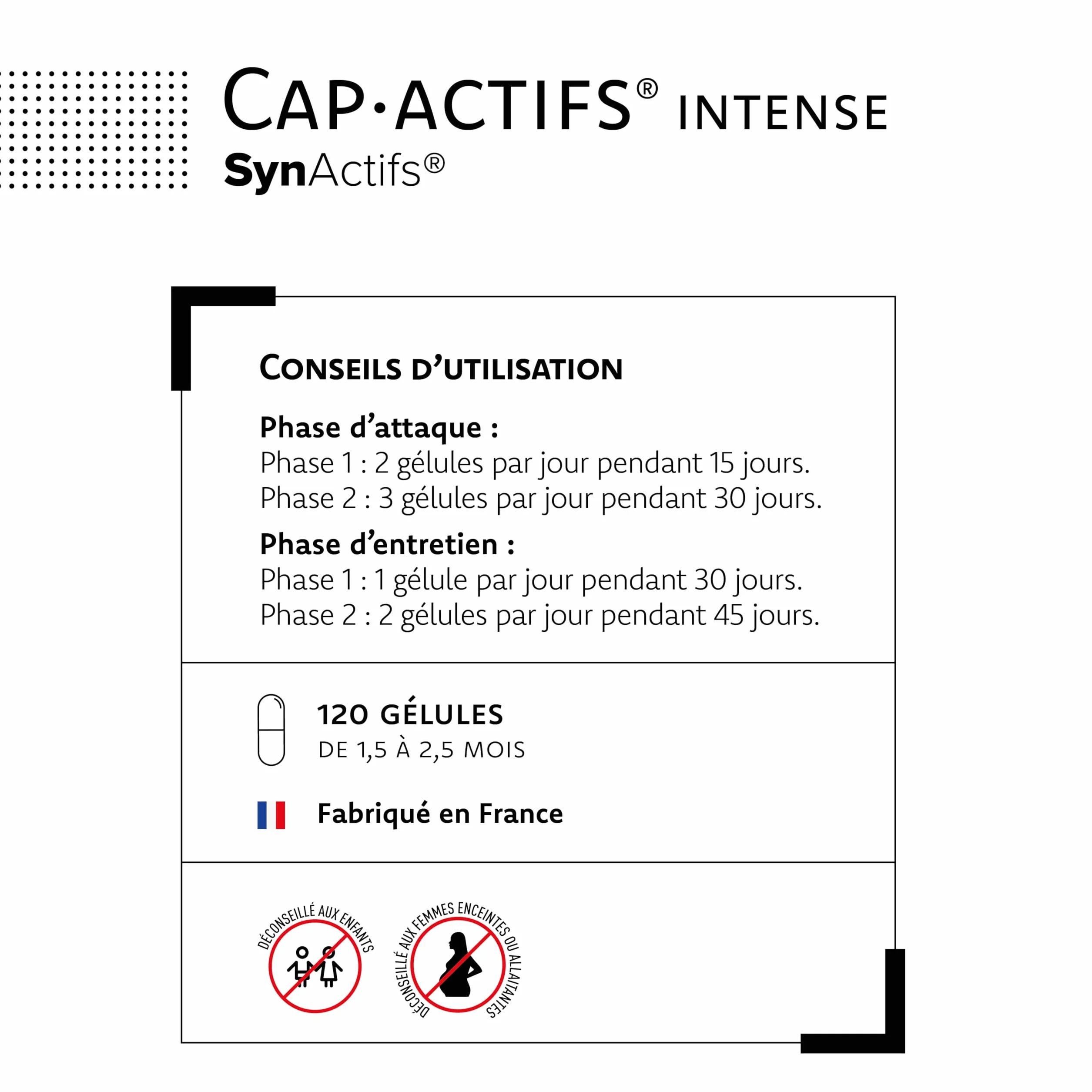 ARAGAN Capactifs Intense Complement Alimentaire Cheveux Pousse Cheveux & Ongles Kératine Zinc Vitamines 1 mois 2 phases Fabriqué en France