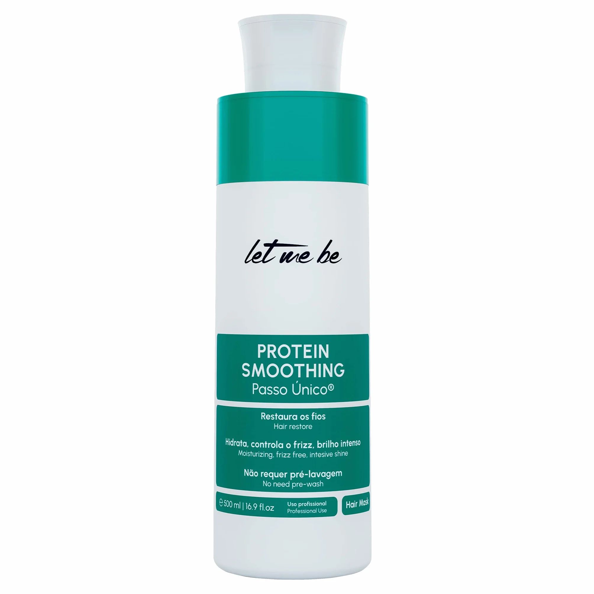 Let Me Be Protein Smoothing Lissage Bresilien Keratine 500 ml Anti-Frisottis Sans Formaldéhyde