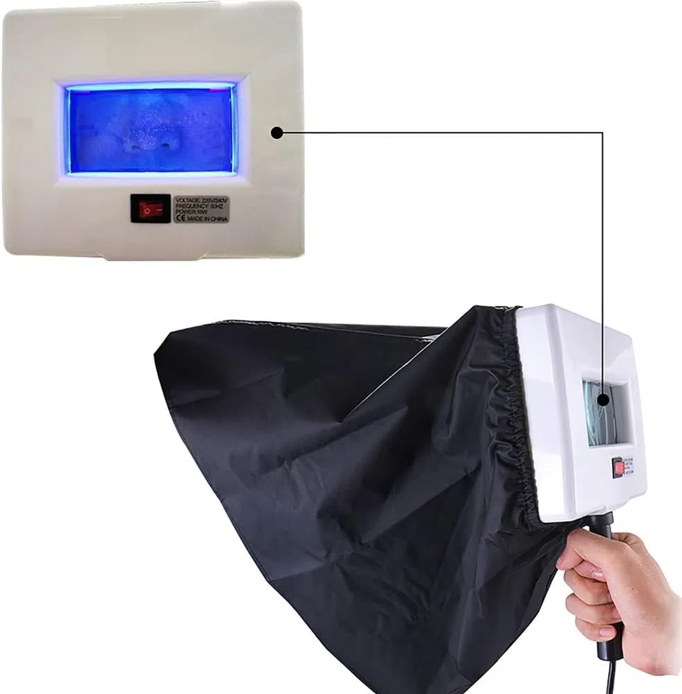 Lampe analyseur UV de Peau, Lampe en Bois, Test de la Peau du Visage, loupe d'analyse, Machine Spa