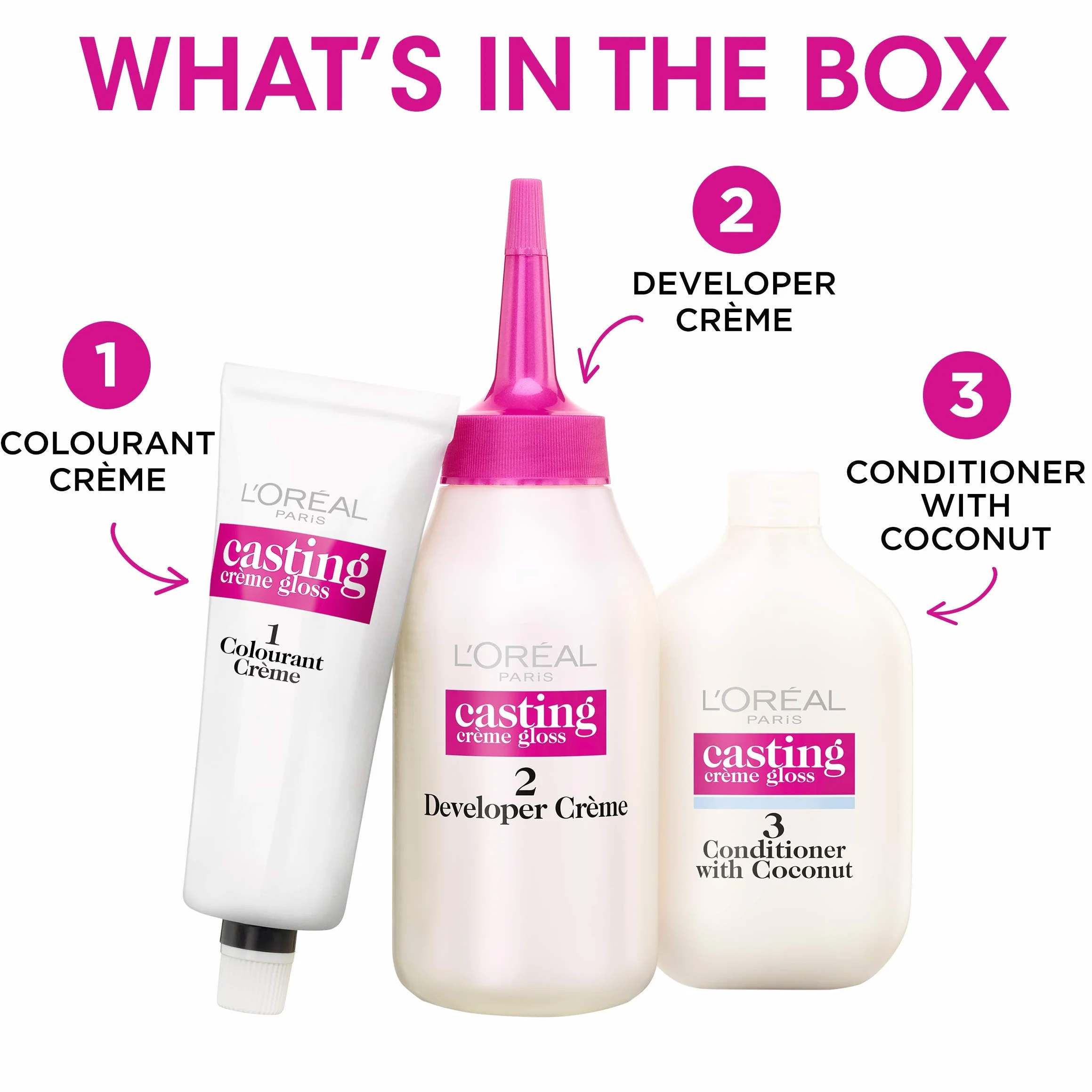 L'Oréal Paris Crème Gloss Casting pour cheveux colorés