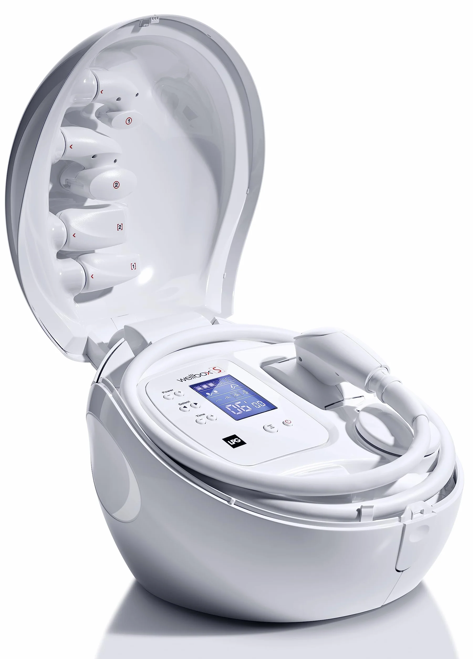 LPG - WELLBOX [S] - Appareil de Stimulation Cellulaire Anti-Âge et Stimulation Cellulaire - Méthode 100% Naturelle & Prouvée - Blanc