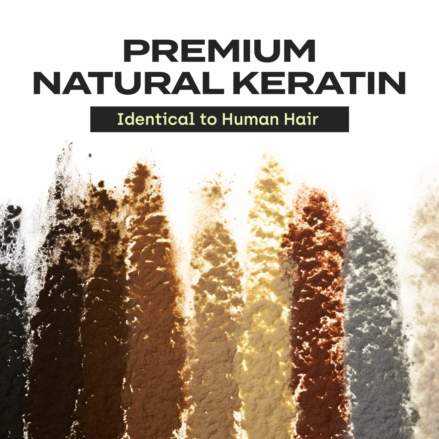 TOPPIK Fibres Capillaires Densifiantes à base de Kératine, Blond - 27,5g - Cheveux à l'Aspect Naturellement plus Epais – Pour densifier Racines, Ligne Frontale, Barbe, Calvitie