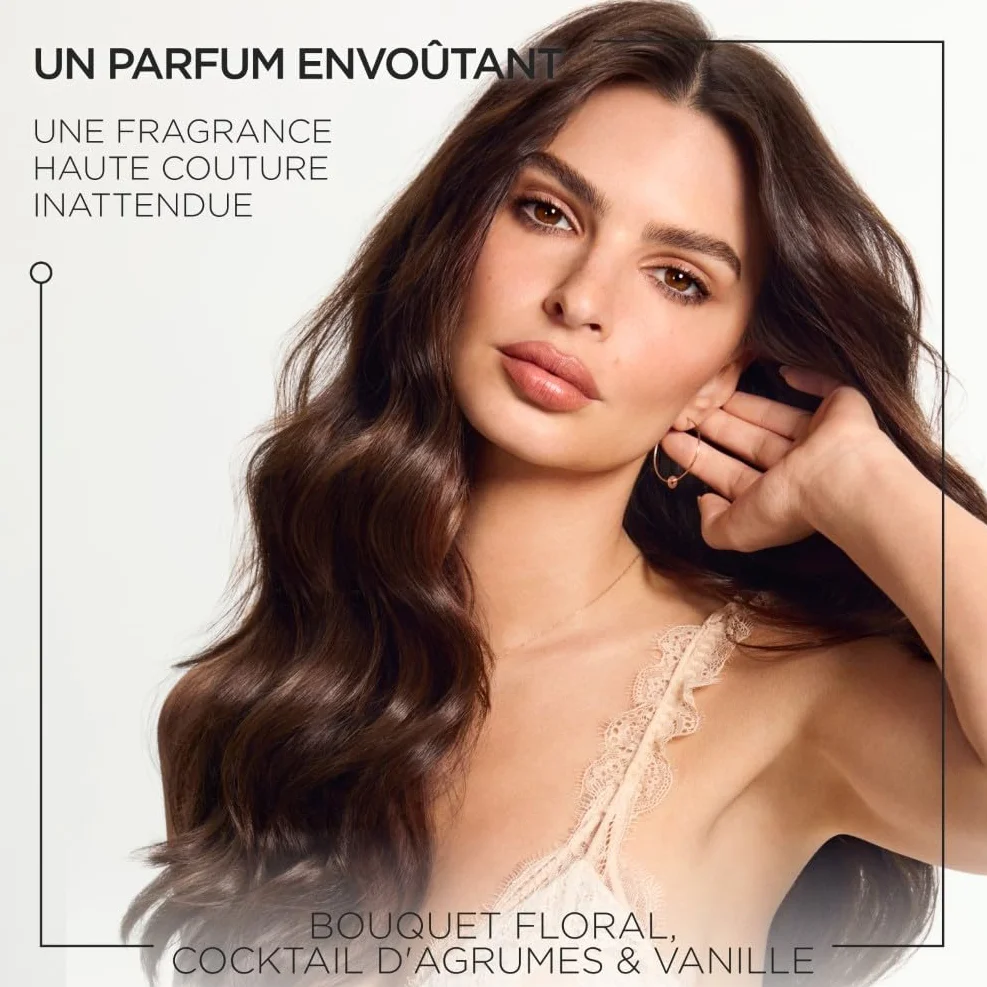 KÉRASTASE Gloss Absolu - Anti-Frizz Glaze Milk - Spray Disciplinant tout-en-1 - Acide Hyaluronique, Acide Glycolique et Rose Sauvage - Cheveux Longs et Sujets aux Frisottis