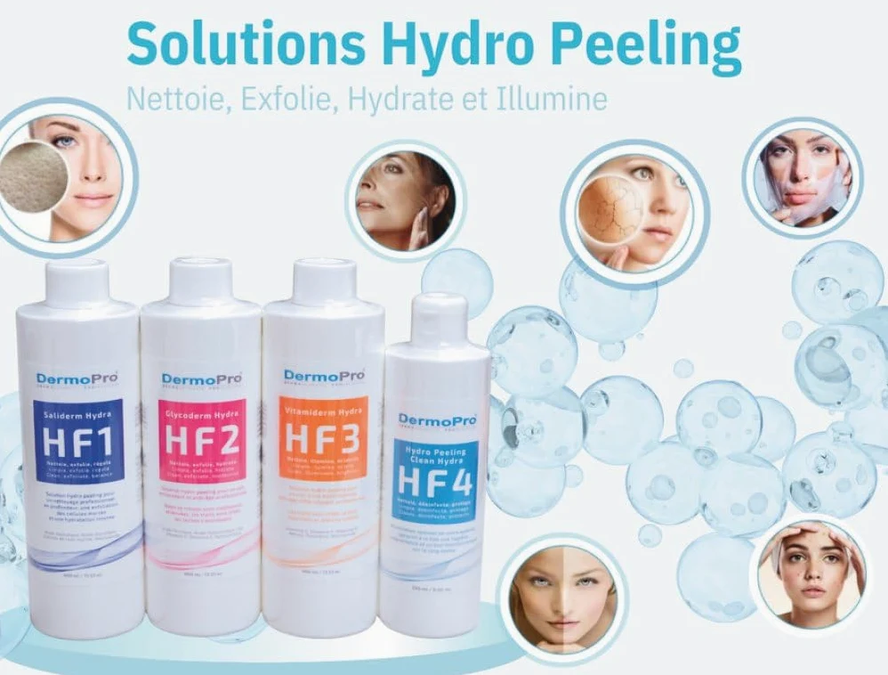 DermoPro Anti-âge Solution Hydro Aqua Peeling HF1+HF2+HF3