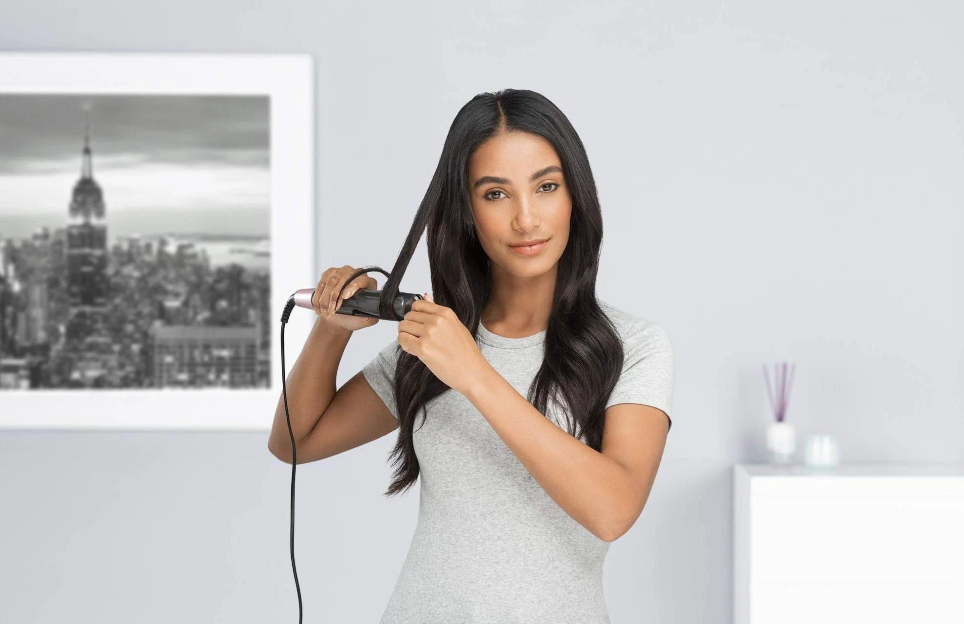 Remington Fer à lisser Curl&Straight Confidence S6606B Céramique Tourmaline Ultra 5 Réglages 150-230°C