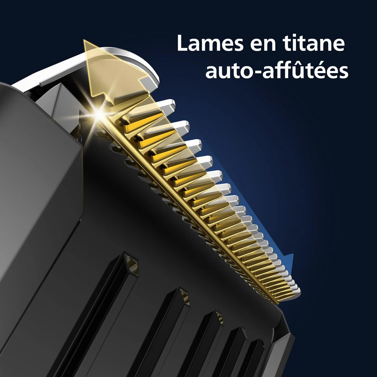 Philips Série 9000 Tondeuse à Cheveux avec Interface à Balayage Tactile HC9450/15