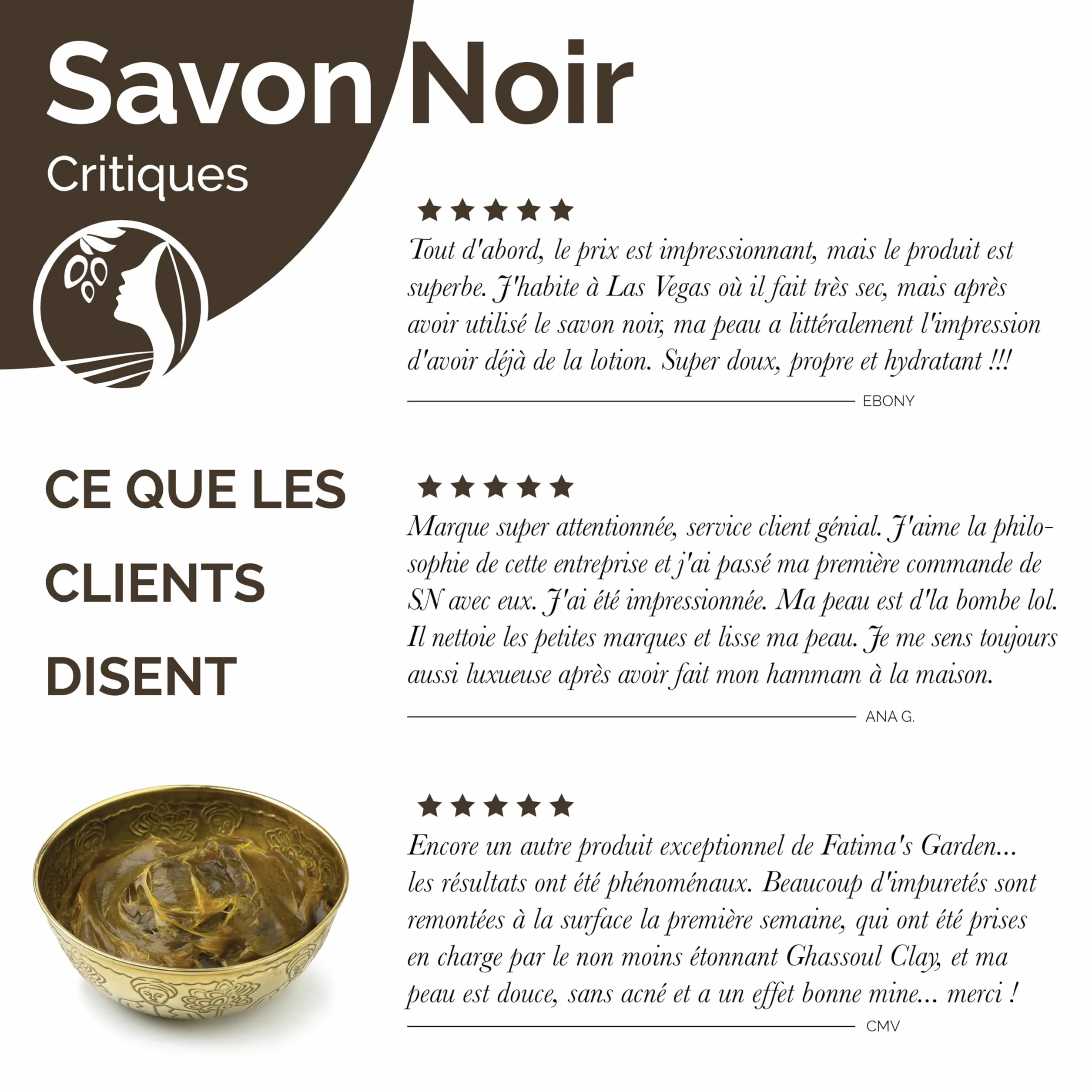 Savon Noir à l'Huile d'Argan Nettoyant Exfoliant 1kg