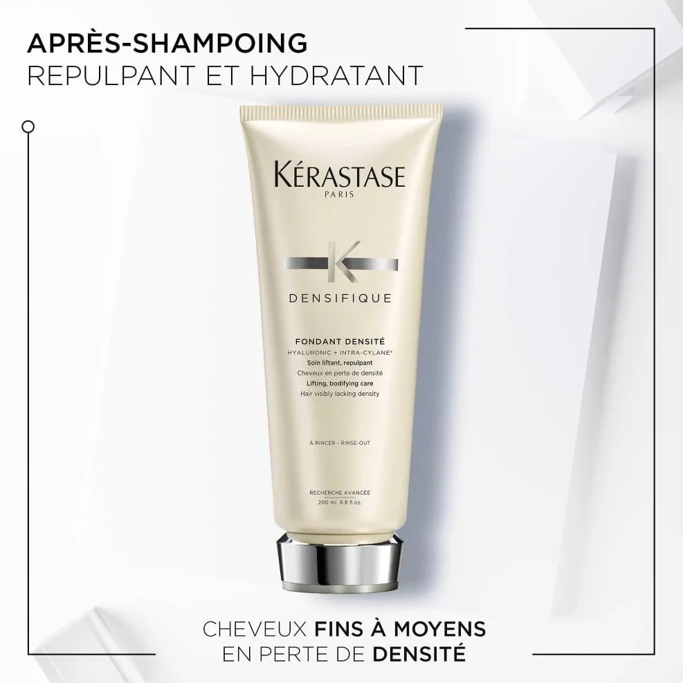 Kérastase Densifique Après-Shampoing Repulpant & Densifiant Cheveux Fins Clairsemés Fondant Densité 200 ml