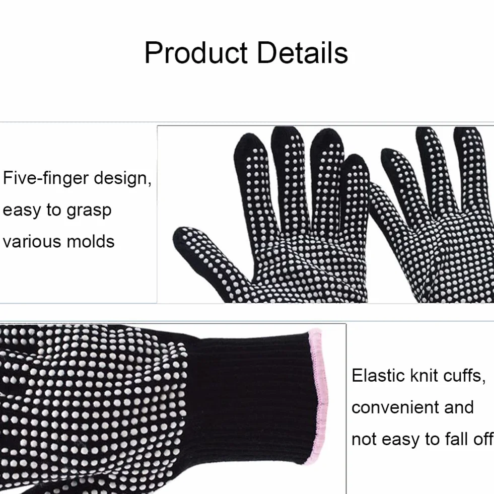 Cerioll Heat Resistant Thermal Hairdressing Gloves