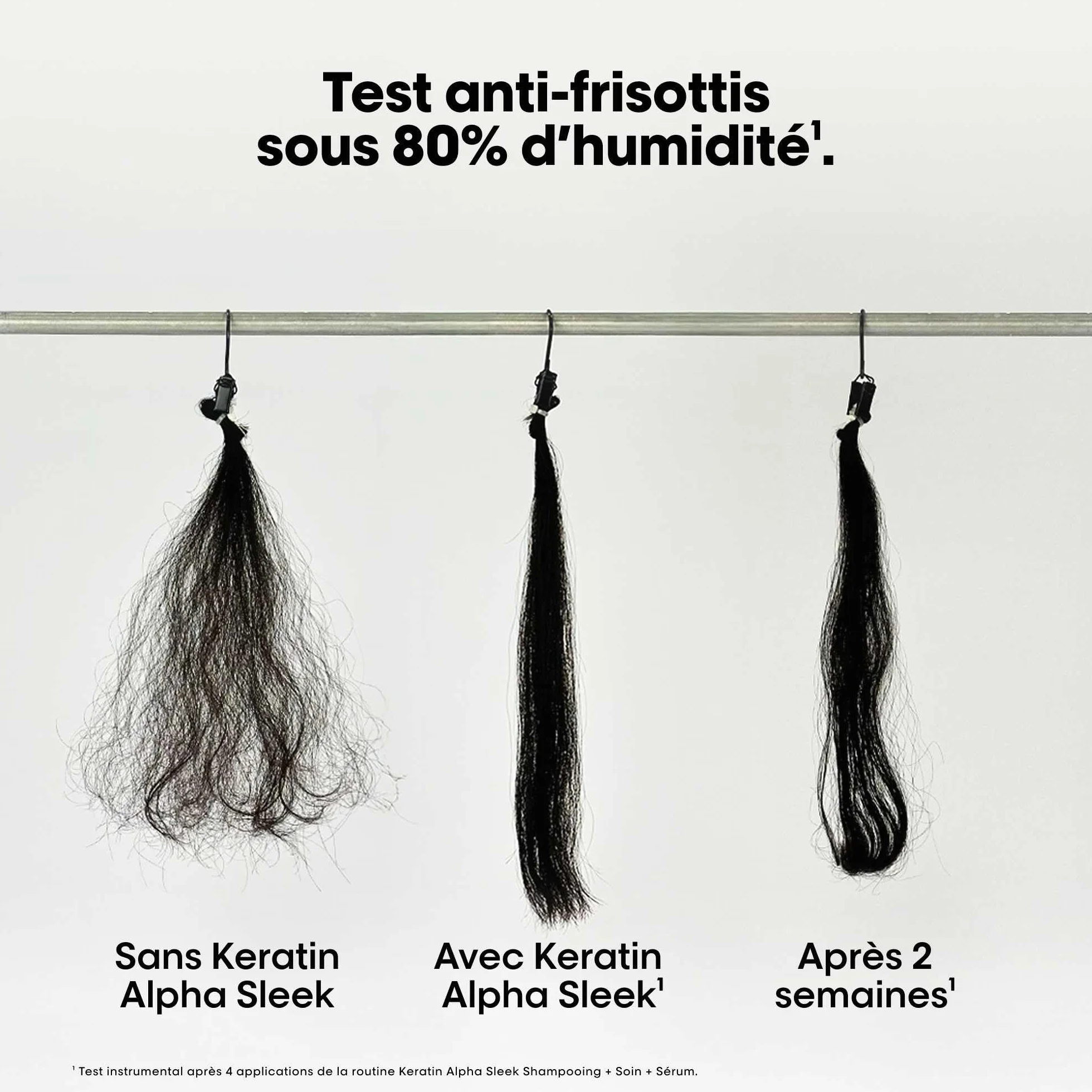 L'OREAL PROFESSIONNEL Shampoing Disciplinant Keratin Alpha Sleek Anti-Frizz 300 ml Sans Sulfate pH Neutre