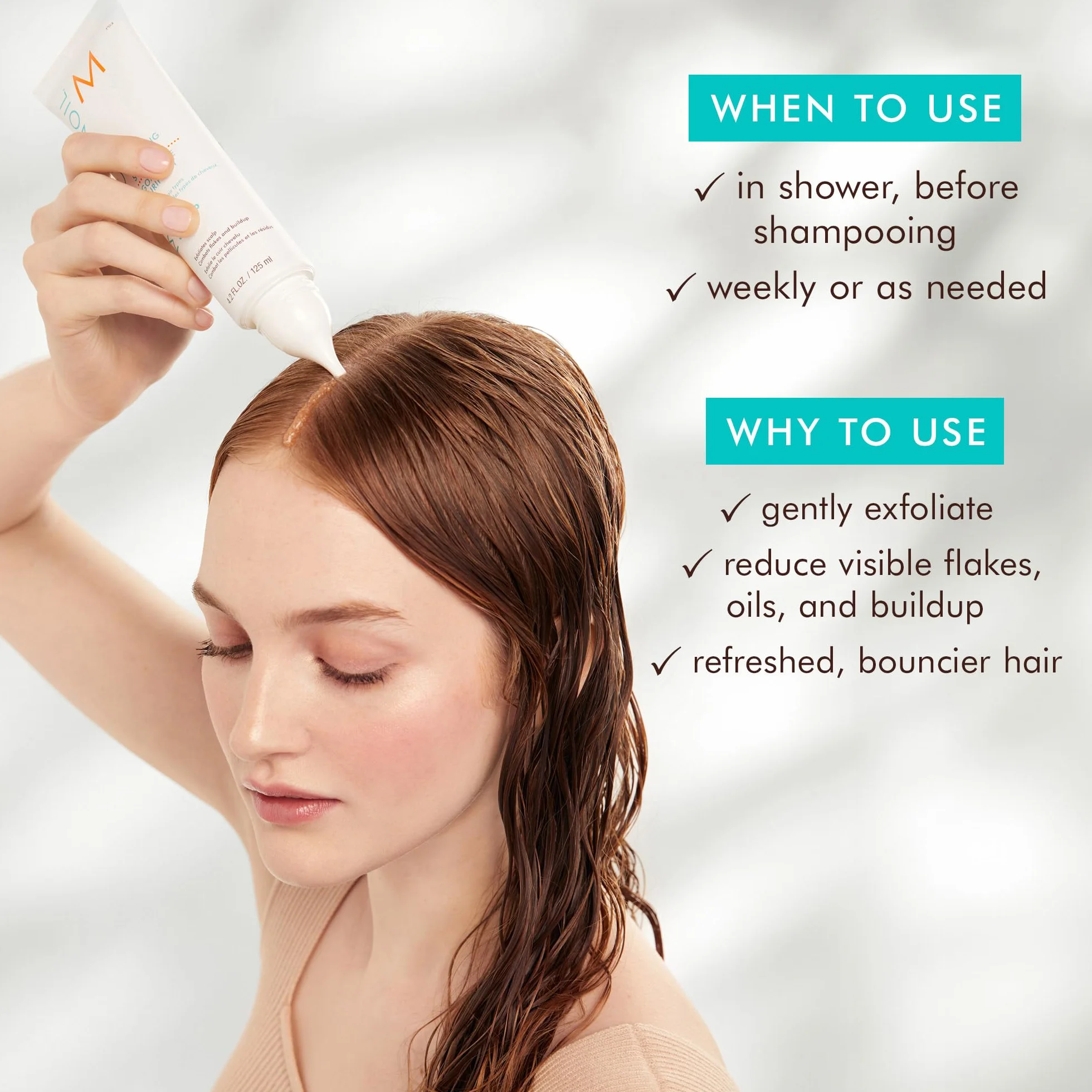 Moroccanoil Gommage purifiant avant lavage pour cuir chevelu