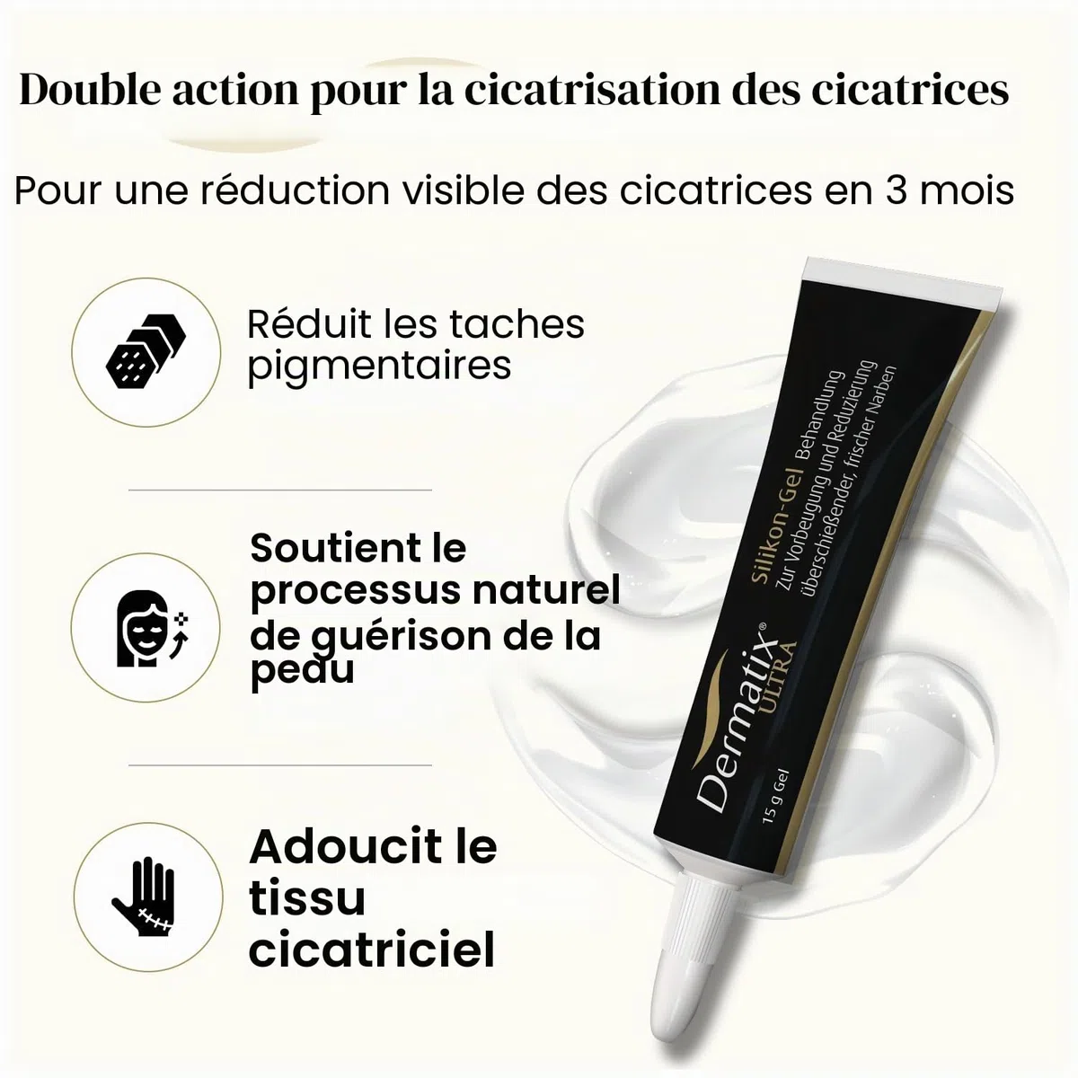 Dermatix Ultra Gel anti-cicatrices postopératoire soin des cicatrices 15 g