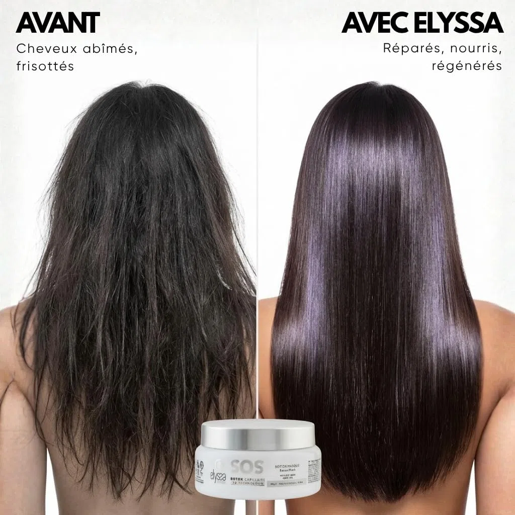 SOS Blowtox Collagène Capillaire 300gr | Soin Intensif Lissant et Réparateur, Cheveux Nourris | Soin Profond pour Cheveux Abîmés (300gr)