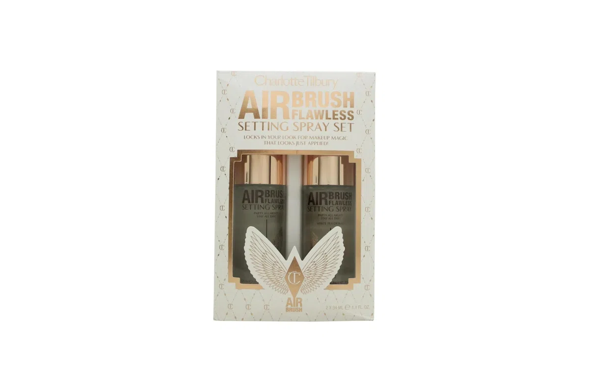 CHARLOTTE TILBURY Airbrush Flawless Setting Spray Set 2 x 34 ml