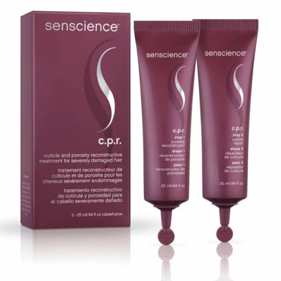 Senscience CPR Cuticle Porosity Reconstructive Treatment 2-Step 2 x 0.84 oz