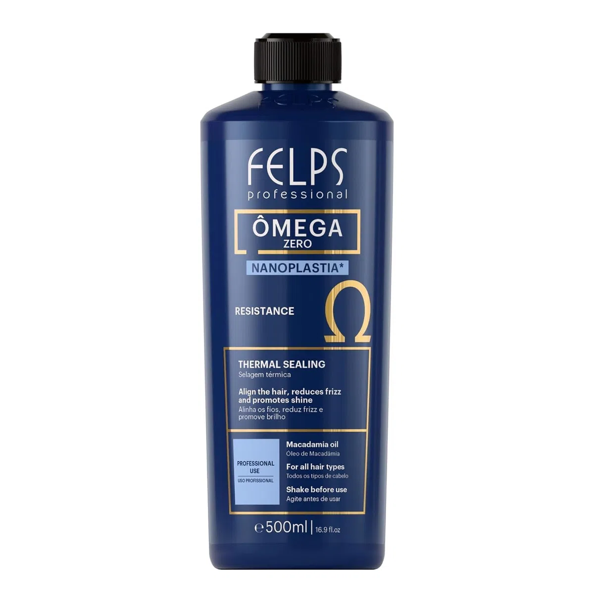 Felps Professional Thermal Sealing Omega Zero Unique Nanoplastia 500ml/16.9fl.oz