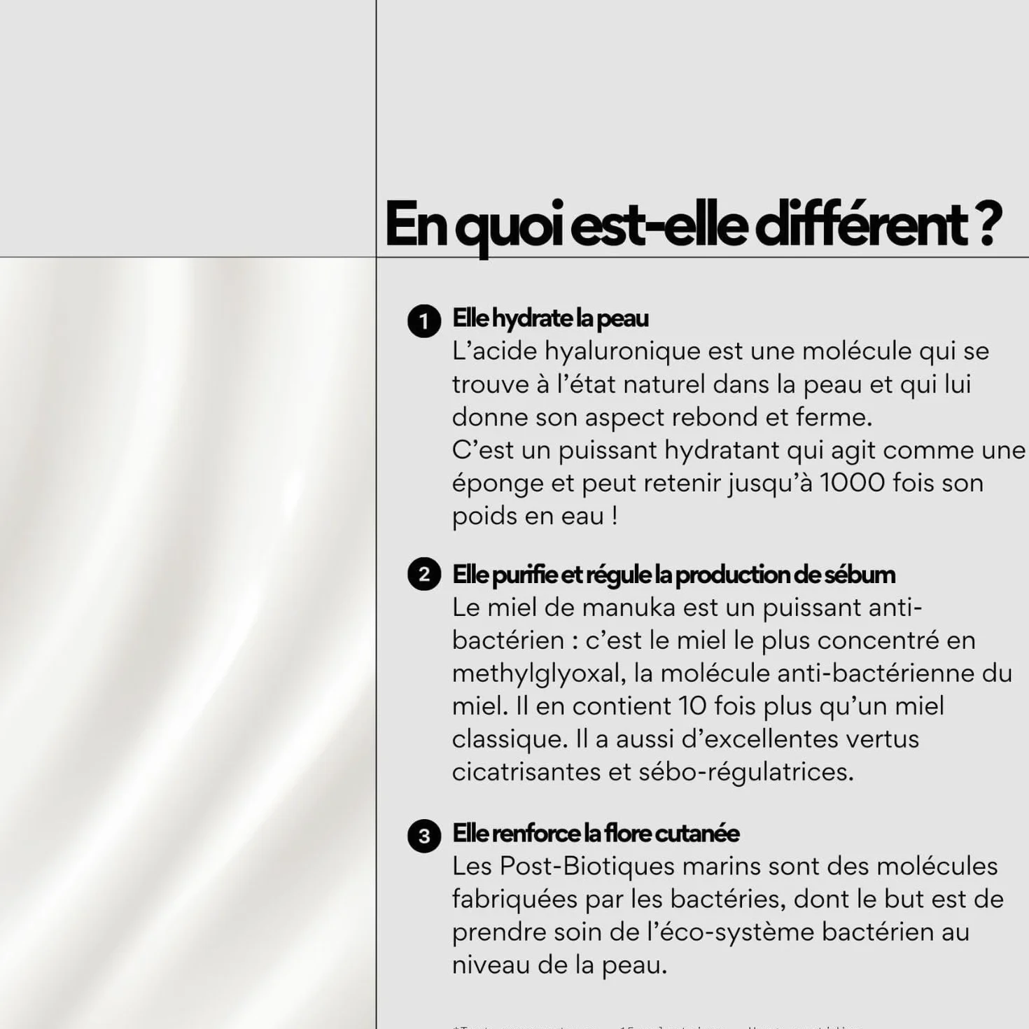 Crème Hydratante Peaux Mixtes à Grasses 99% d’Origine Naturelle Hydrate Apaise les boutons Régule le Sébum Fini non gras