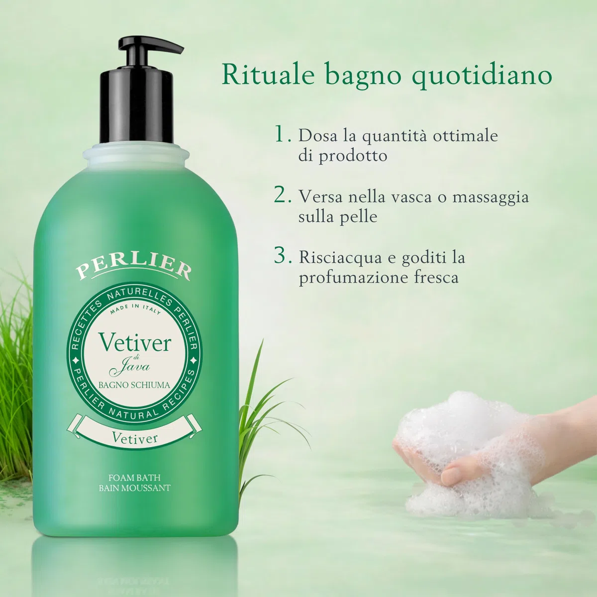 Perlier Bain Mousse Vert 3000 ml