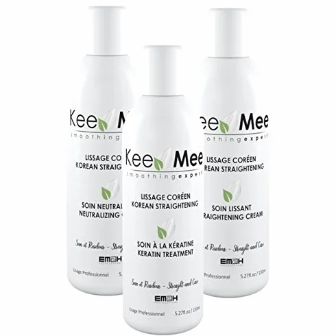 KEE MEE Keratin-Straight Kit 150ml Lissage Coréen