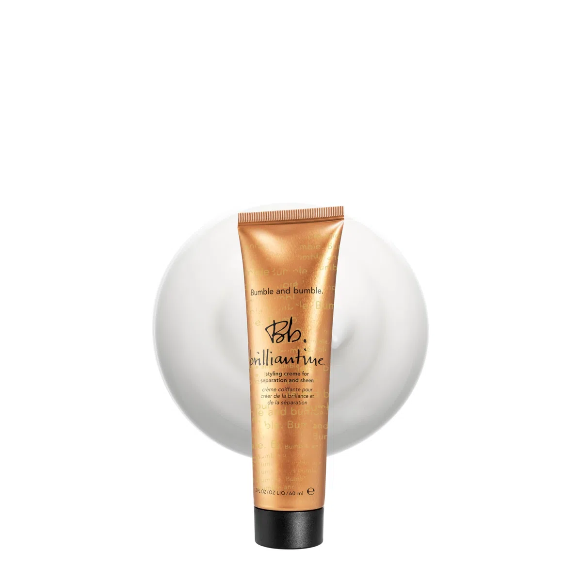 Bumble and bumble. Brilliantine Crème coiffante brillance | Soin pour séparer et faire briller les cheveux | À l’huile de ricin